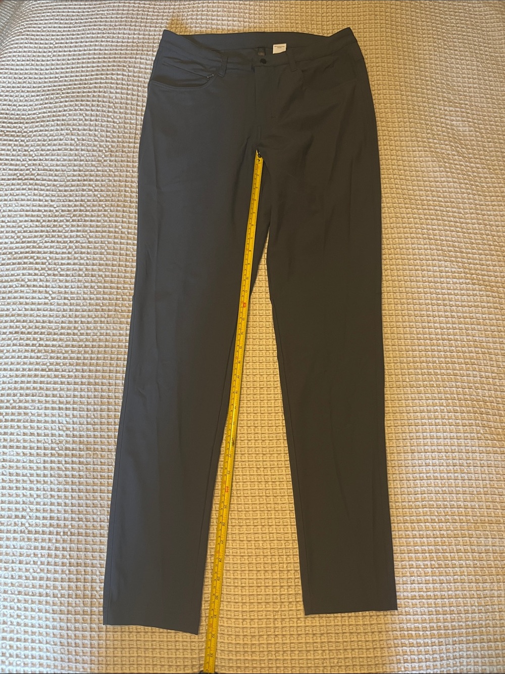 GAIAM Men's Blue Stretch Dress Pants - Straight Leg 30x32